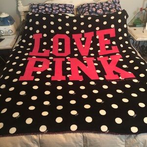 Victoria Secret Pink Blanket Rare!